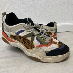 Vans Varix Cheetah Print Sneakers - women’s 7.5